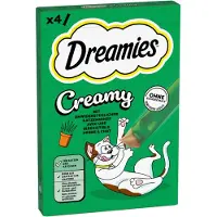 Dreamies 44x10g Creamy Snacks kissanminttu kissan välipala