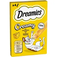 Dreamies 44x10g Creamy Snacks juusto kissan välipala