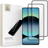 Tech-Protect Xiaomi Redmi Note 14 4G/5G Glass Fit+ Panssarilasi - 2 kpl. - Musta