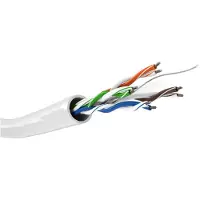 Pro CAT 6 verkkokaapeli, U/UTP, valkoinen