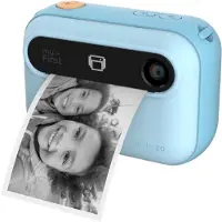 MyFirst Camera Insta 20 - instant camera for kids with printer and label printing, 3" Full HD IPS screen and dual 16 MP lens (blue)
