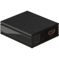 Goobay HDMI 1.4 Äänierotin - 4K/30Hz - Musta