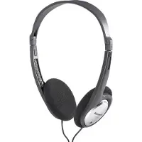 Panasonic RP-HT030E-S, Langallinen, 16 - 22000 Hz, Musiikki, 60 g, Kuulokkeet, Hopea