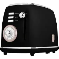 Berlinger Haus Toaster, Black- Rose Gold - Black - ONE SIZE