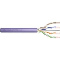 Digitus CAT 6 U-UTP INSTALLATION CABLE, 250 MHZ, AWG 23/1 DCA (LSZH-1), 305 M, PAPER BOX, SIMPLEX, PURPLE (DK-1614-VH-305)
