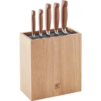 Zwilling four star knivblok 6 dele - ruskea