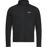 Jack Wolfskin Men's Litestride Hooded Full Zip Black M