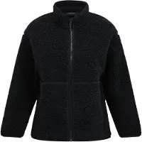 Peak Performance Women's Solid Pile Jacket Black Välikerrastopit S
