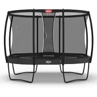 Berg Trampoline Grand Champion with AirFlow Pro and Safety Net Deluxe 350 x 250 cm Harmaa