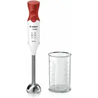 Bosch ErgoMixx MSM64110 450 W -sauvasekoitin, punainen, valkoinen