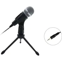 Equip 245341, Pöytämikrofoni, -30 dB, 30 - 16000 Hz, 2200 Ω, Langallinen, 3.5 mm (1/8")