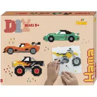 Hama Midi Lahjapakkaus Ajoneuvot Helmisetti 4000 Kpl