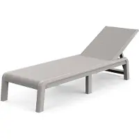 Keter -aurinkotuoli 29213627C97 187 x 58 x 29 cm, 8 kg, beige, kokoontaitettava, UV-suojattu