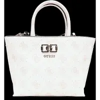 GUESS Emelie Logo Mini Tote - White - ONE SIZE