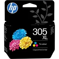 HP 305XL -mustekasetti, 5 ml, syaani/magenta/keltainen