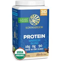 Sun Warrior Warrior Blend Protein, Mocha, Yhdysvallat - 750 g