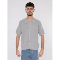 Edwin Luis Buttoned Polo-Grey - Grey - S