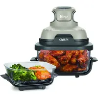 Ninja Crispi FN101EUST, 3,8 l, 1,2 kg, 1700 W, airfryer, harmaa