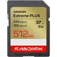 SanDisk Extreme PLUS UHS-I microSDXC kortti (512 GB)