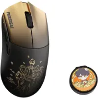 WLMouse BEAST G Medium Wireless X FEIRENZAI - Black Gold (Limited Edition) - Pelihiiri - Optinen - 5 painiketta - Musta
