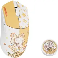 WLMouse BEAST G Mini Wireless X FEIRENZAI - Yellow (Limited Edition) - Pelihiiri - Optinen - 5 painiketta - Keltainen