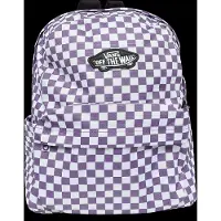 Vans Old Skool Grom Check Backpack - Purple - ONE SIZE