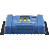 Victron Energy Sininen Aurinkolataus Säädin Pwm-lcd &amp; Usb 12/24v 10a