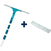 Leifheit Window Slider XL -siivousliina teleskooppipylväällä 130-400 cm 51426