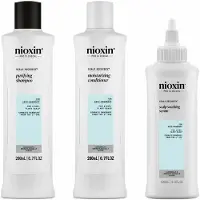 Nioxin Päänahan Hoitopakkaus Trifasico Shampoo 200ml Hoitoaine 200ml Seerumi 100ml