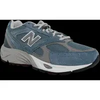New Balance for man. U880RV1_LI Leather 880R sneakers in blue (42.5), Flat, Split Leather, Laces, Casual