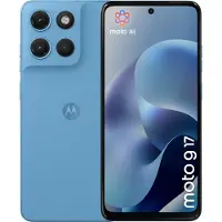 Motorola Moto G17 4/128 Gt -puhelin, PANTONE Alaskan Blue