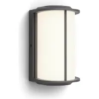 Philips Led ulkoseinävalaisin Reese UE, Musta, Alumiini, Moderni