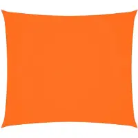 vidaXL Suorakulmainen puutarhapurje, Oxford-kangas, 2x2,5 m, Oranssi