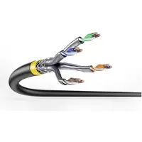 Digitus DK-1743-A-VH-10-OD, 100 m, Cat7a, S/FTP (S-STP), Musta