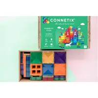 Connetix Magneettisetti - 102 Osaa - Rainbow Luova pakkaus - - OneSize - Magneettiset lelut