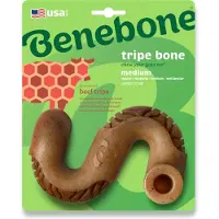 Benebone Tripe Bone -purulelu, keskikoinen