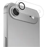 Puro PUSDGLIPHONE17A, Apple, iPhone Camera 16 Pro/16 Pro Max, Naarmuuntumisenkestävä, Läpinäkyvä, 1 kpl
