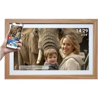 Denver Frameo 21,5" sosiaalinen kuvakehys PFF-2162LW (ruskea)