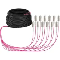 Efbe-Schott Elektronik O8341S30OM4, 30 m, U-DQ(ZN) BH, OM4, 12x SC, 12x SC