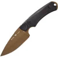 Buck 664 Alpha Hunter Backcountry 0664BKS Bronze Cerakote 420HC, Black VeraFlex Rubber &amp; GFN, fixed knife