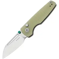 Kizer Cutlery Vanguard Parakeet V2706A6 Stonewashed Nitro-V, Glow In The Dark G10, pocket knife