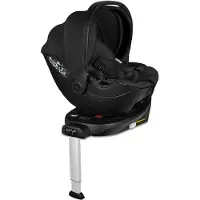 Lionelo Moxie i-Size Turvakaukalo + Telakka, Black Carbon
