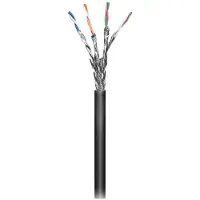 Microconnect Cat6 SFTP 100m -verkkokaapeli, musta