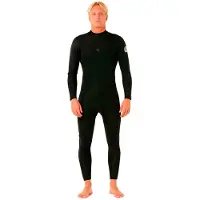 Rip Curl Dawn Patrol 3/2 Mm Pitkähihainen Neopreenipuku Jossa Vetoketju Selässä