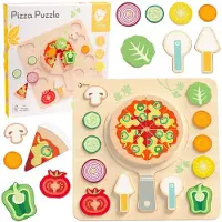 Classic World Wooden Shape Puzzle Pizza 22 pcs.