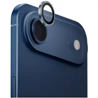 Uniq Optix Aluminum Camera Lens Protector Glass for iPhone Air with Applicator - Blue