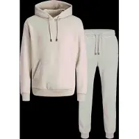 Jack & Jones Jjebradley Sweat Hood Set Mp Noos - Cream - S