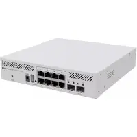 Mikrotik Pilvirouterswitch - - CRS310-8G+2S+IN - 8x 2,5 GbE-porttia - 2x 10G SFP+-porttia - Kaksoisydin ARM-prosessori