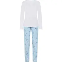Vivance Pyjama sininen / valkoinen
