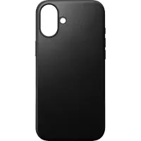 Nomad Modern Leather Case w/MagSafe iPhone 16 Plus - Black